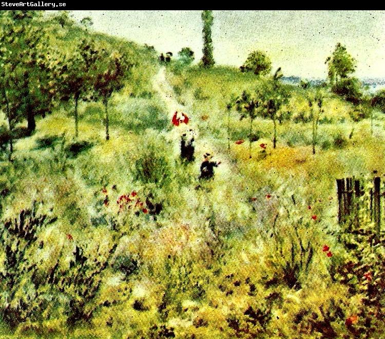 Pierre-Auguste Renoir stigen upp over faltet